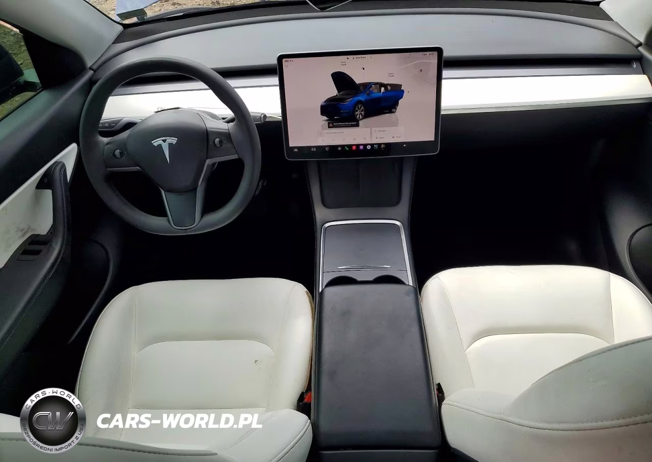 2022 Tesla Model Y VIN:7SAYGDEE4NF458310 - 8