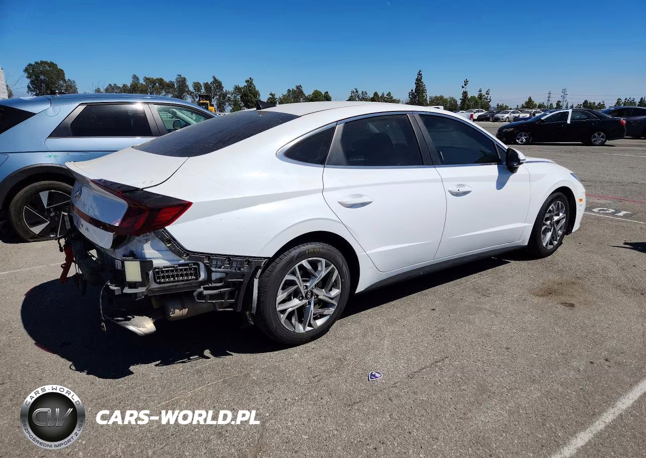 2023 Hyundai Sonata Sel VIN:KMHL64JA9PA293116 - 3