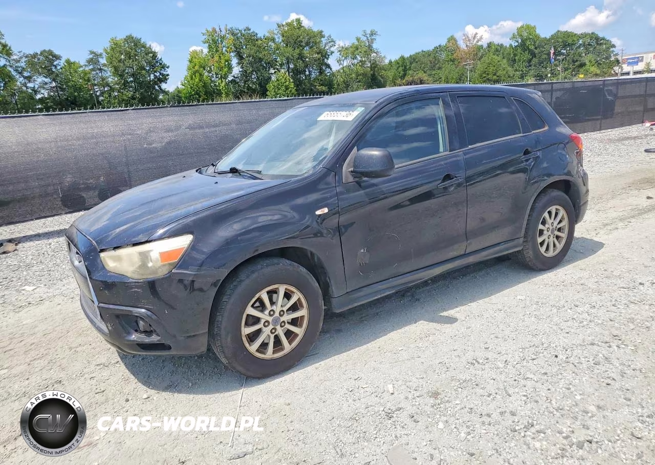 2012 Mitsubishi Outlander Sport Es VIN:JA4AP3AU2CZ004290 - 1