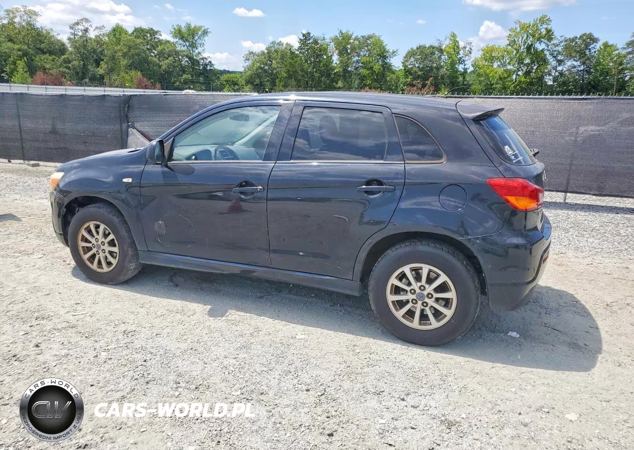 2012 Mitsubishi Outlander Sport Es VIN:JA4AP3AU2CZ004290 - 2
