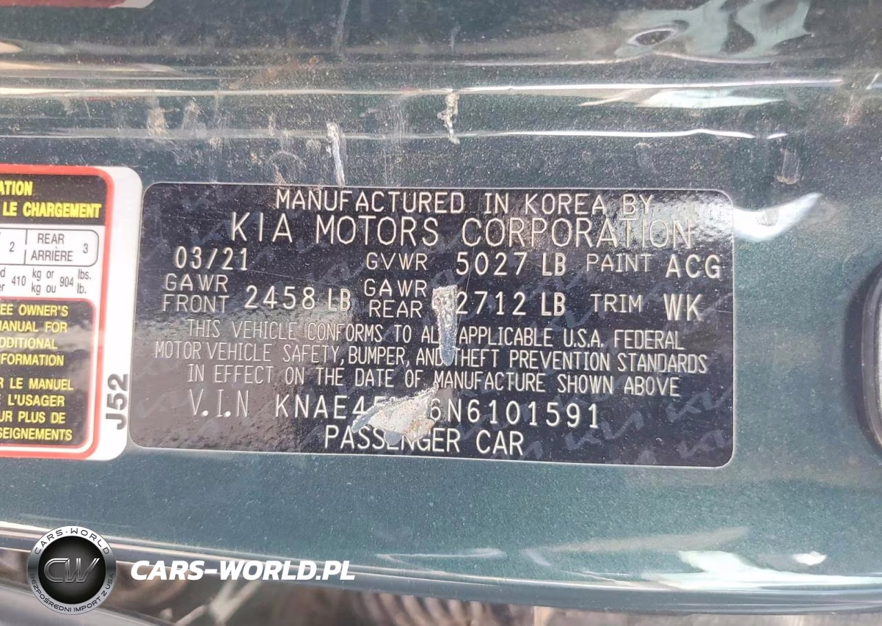 2022 Kia Stinger Gt1 VIN:KNAE45LC6N6101591 - 12