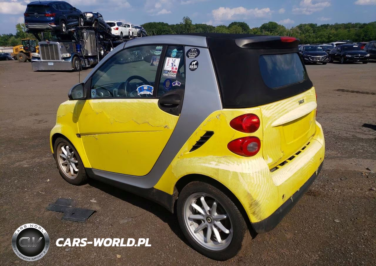 2008 Smart Fortwo Passion VIN:WMEEK31X98K175524 - 2