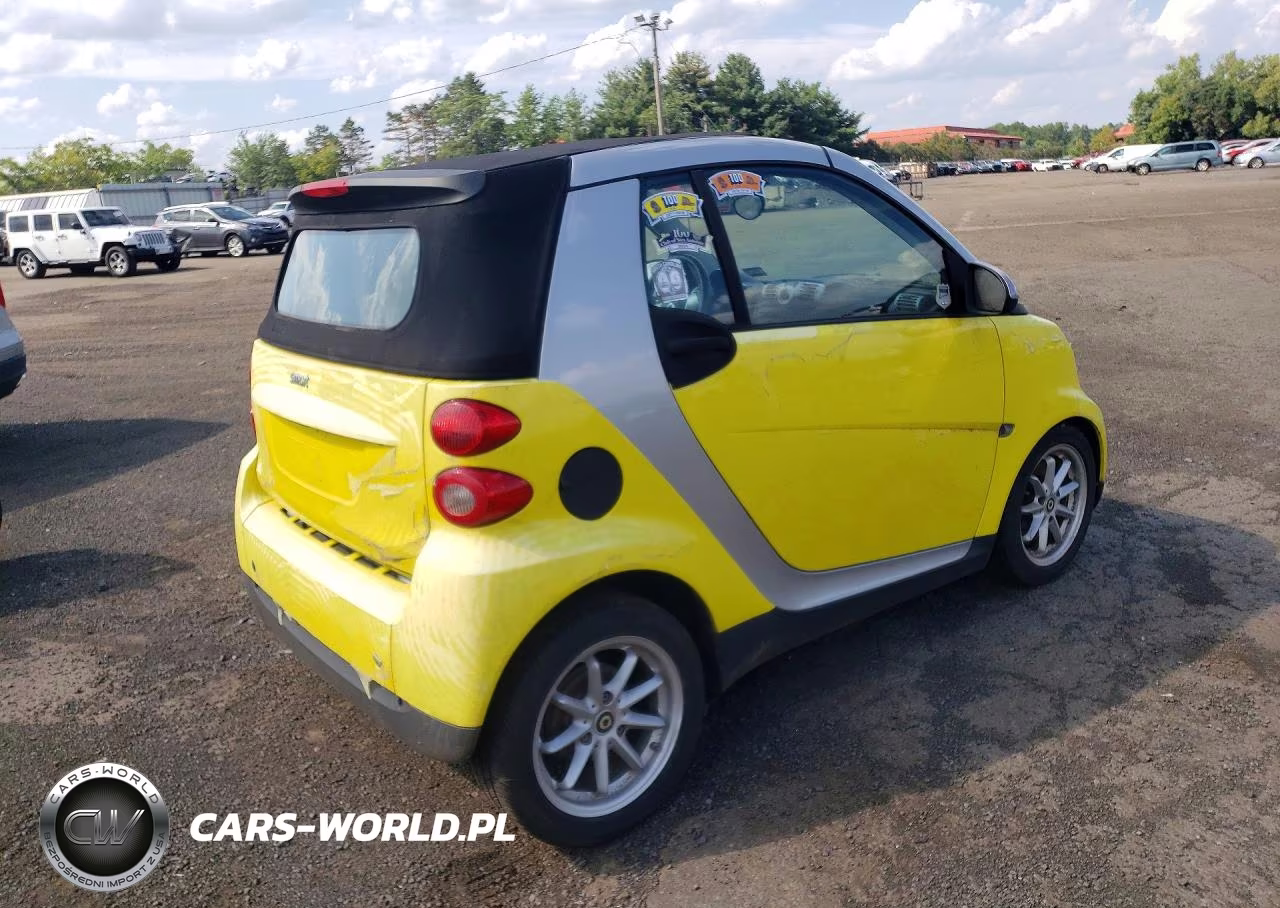 2008 Smart Fortwo Passion VIN:WMEEK31X98K175524 - 3
