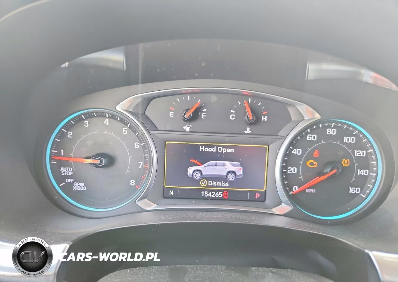 2020 Chevrolet Traverse Lt VIN:1GNERHKW7LJ201766 - 9