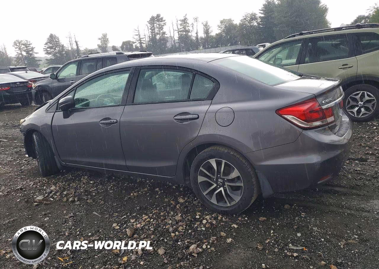 2015 Honda Civic Ex VIN:19XFB2F81FE027821 - 2