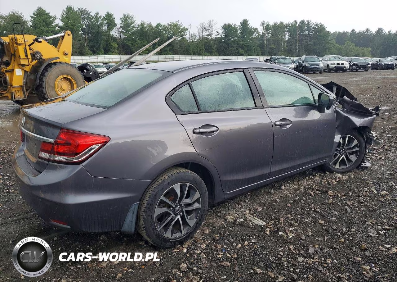 2015 Honda Civic Ex VIN:19XFB2F81FE027821 - 3