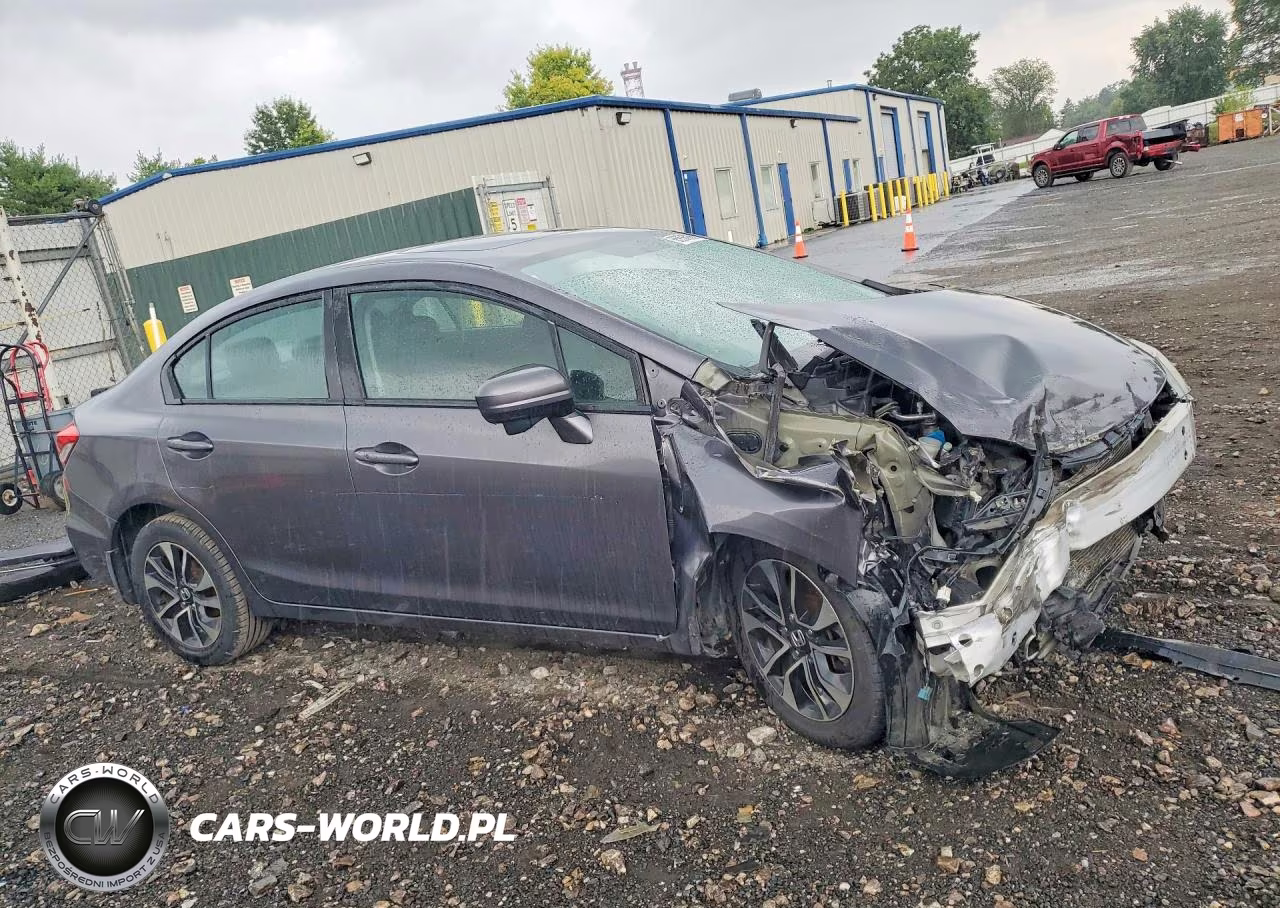 2015 Honda Civic Ex VIN:19XFB2F81FE027821 - 4
