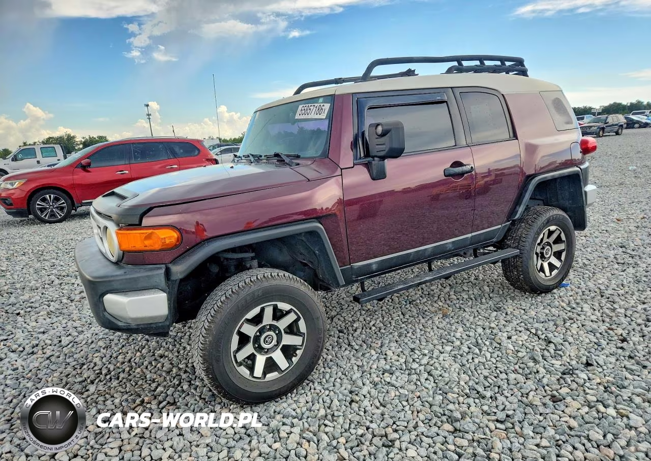 2007 Toyota Fj Cruiser Base VIN:JTEZU11F370018356 - 1