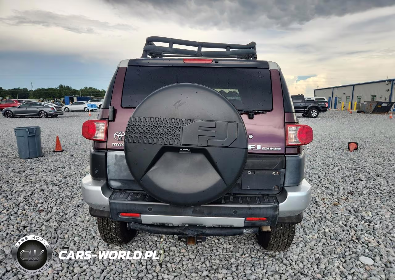 2007 Toyota Fj Cruiser Base VIN:JTEZU11F370018356 - 6