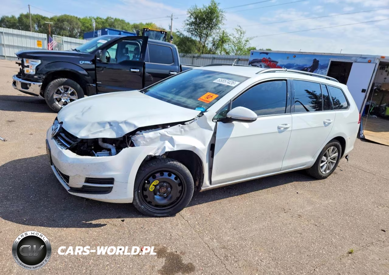 2017 Volkswagen Golf Sportwagen S VIN:3VWA17AU8HM511019 - 1