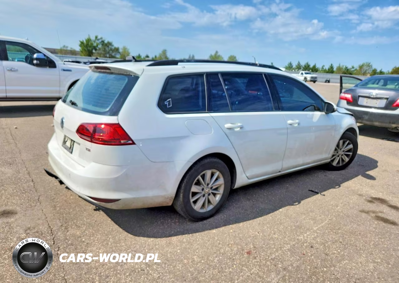 2017 Volkswagen Golf Sportwagen S VIN:3VWA17AU8HM511019 - 3