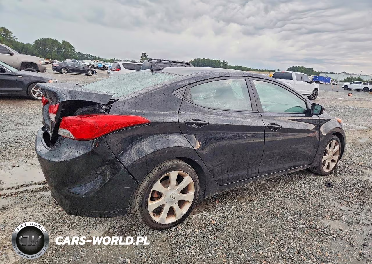 2012 Hyundai Elantra Limited VIN:5NPDH4AE7CH151467 - 3