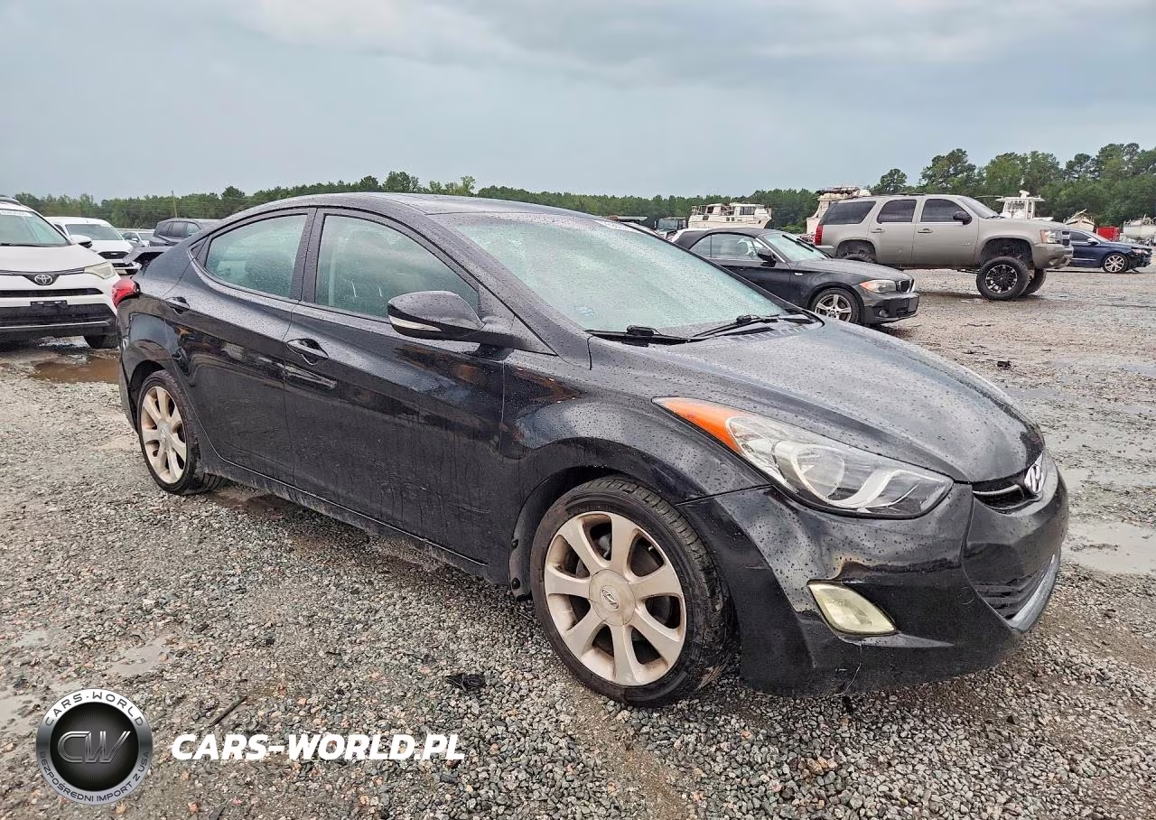 2012 Hyundai Elantra Limited VIN:5NPDH4AE7CH151467 - 4