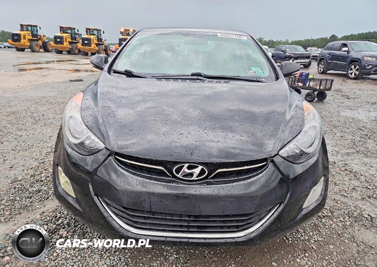 2012 Hyundai Elantra Limited VIN:5NPDH4AE7CH151467 - 5