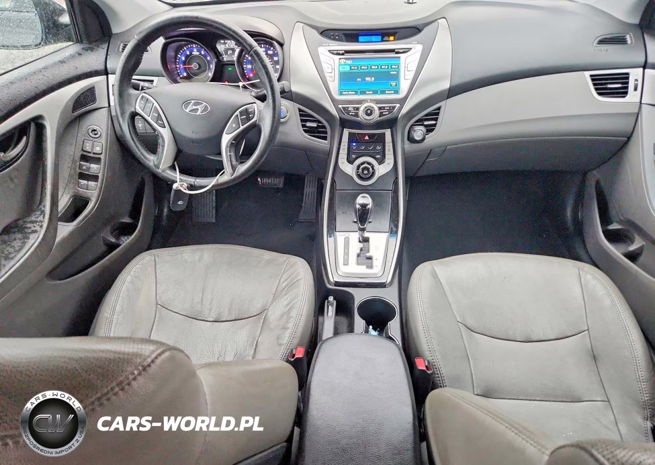 2012 Hyundai Elantra Limited VIN:5NPDH4AE7CH151467 - 8