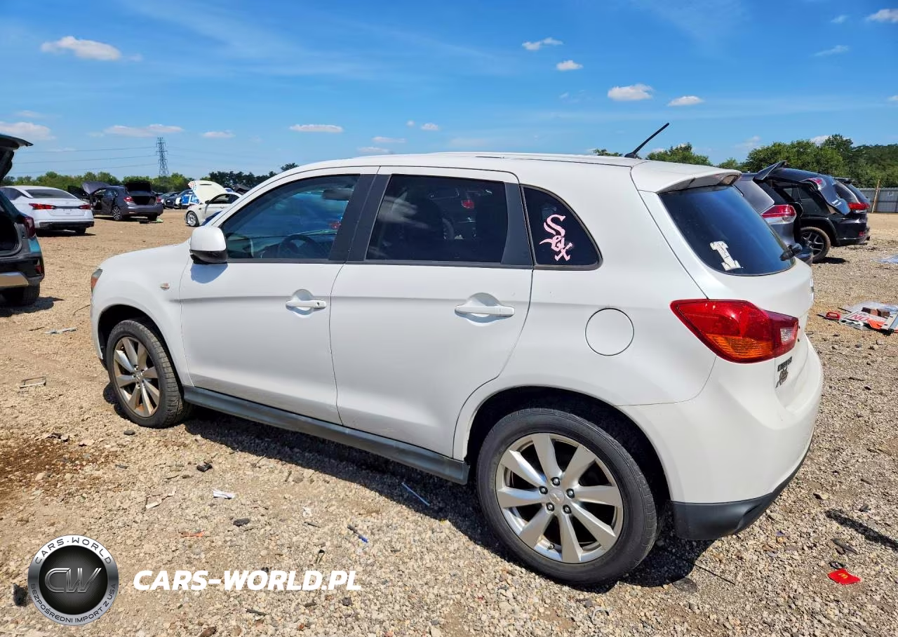 2015 Mitsubishi Outlander Sport Es VIN:4A4AP3AU9FE001221 - 2