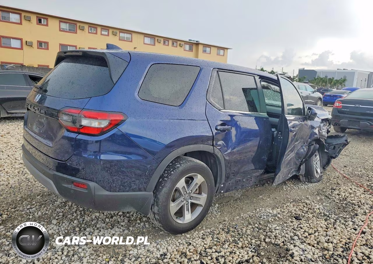 2025 Honda Pilot Exl VIN:5FNYG1H48SB079661 - 3