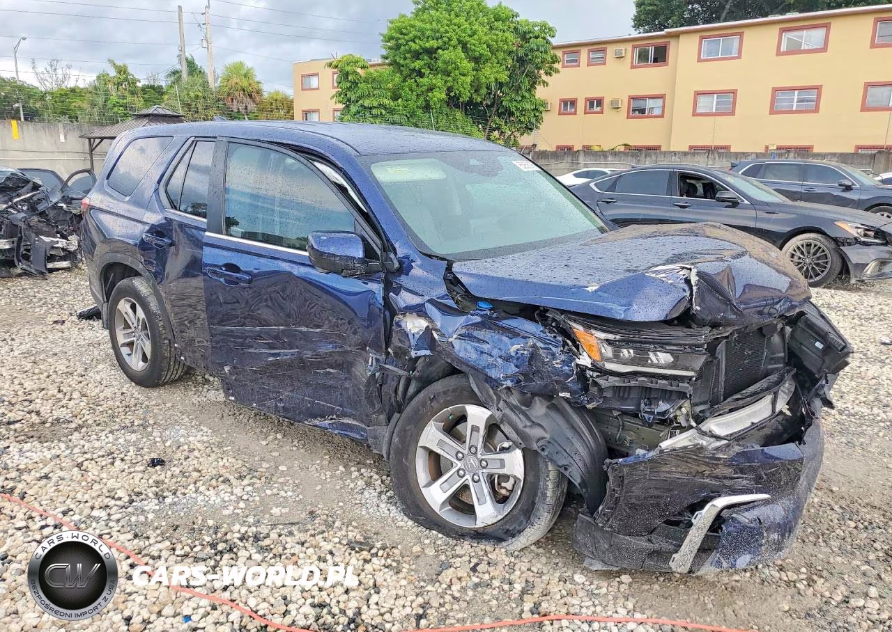 2025 Honda Pilot Exl VIN:5FNYG1H48SB079661 - 4