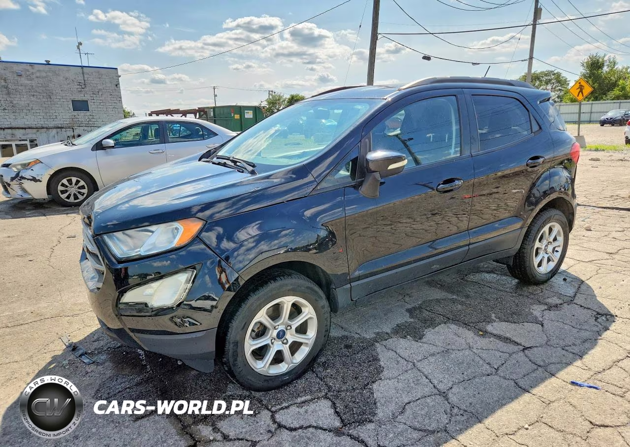 2018 Ford Ecosport Se VIN:MAJ6P1UL4JC203656 - 1