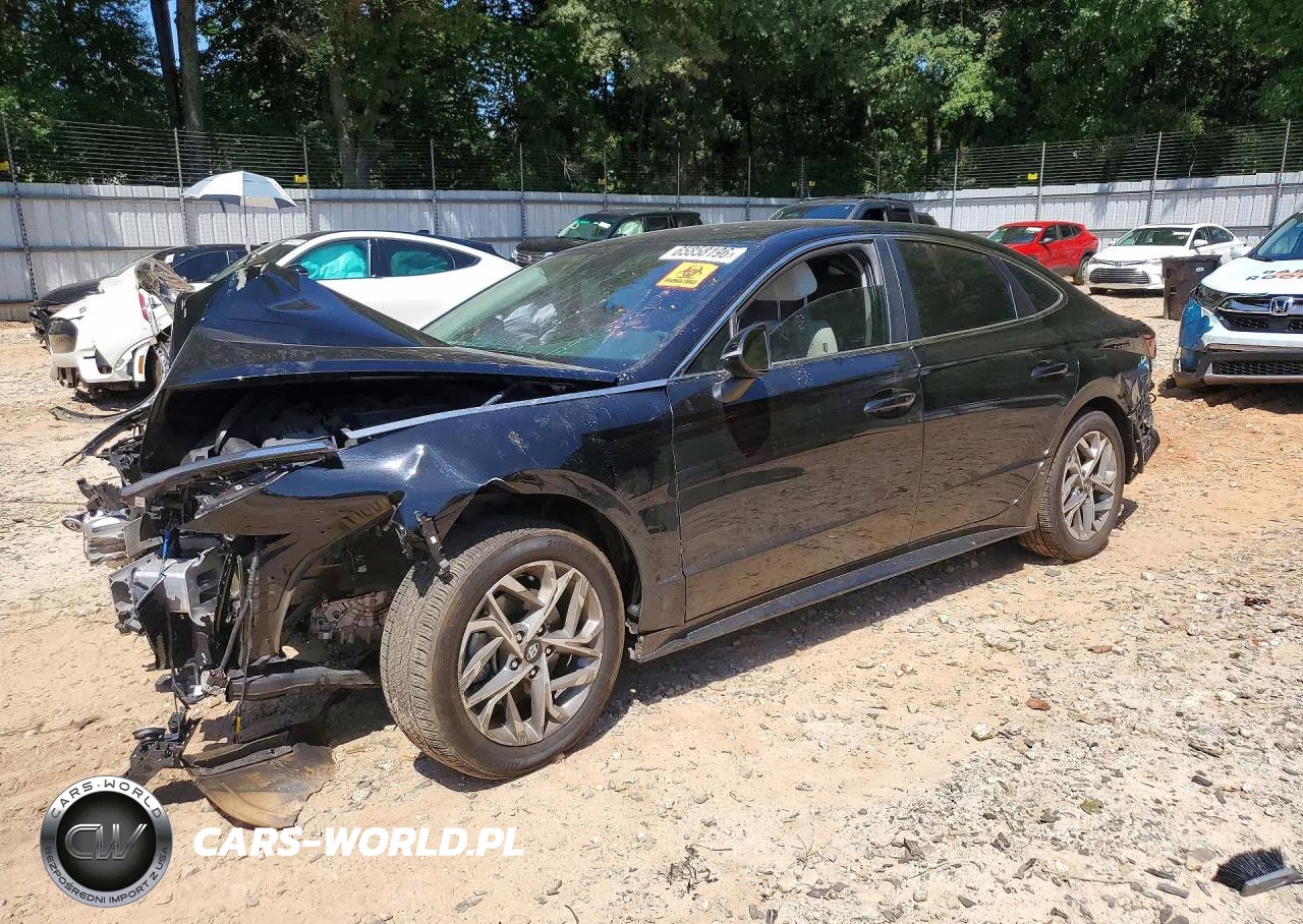 2021 Hyundai Sonata Sel VIN:KMHL64JA5MA146531 - 1