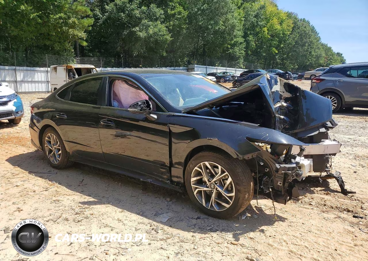 2021 Hyundai Sonata Sel VIN:KMHL64JA5MA146531 - 4