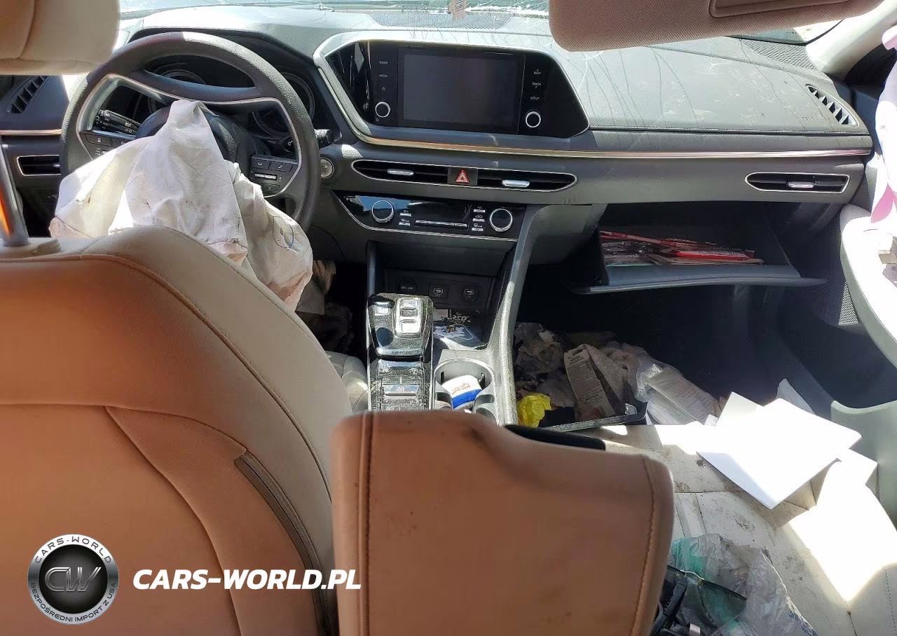 2021 Hyundai Sonata Sel VIN:KMHL64JA5MA146531 - 8