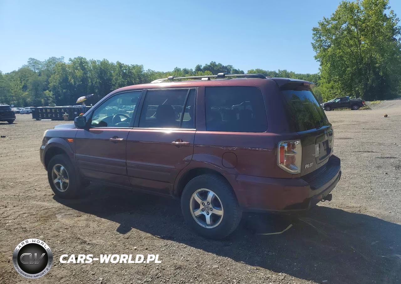 2008 Honda Pilot Exl VIN:5FNYF185X8B012659 - 2
