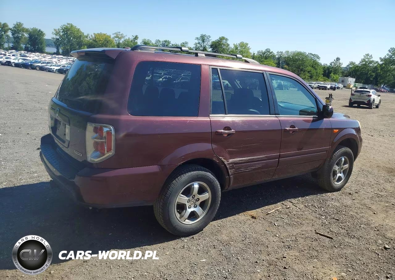 2008 Honda Pilot Exl VIN:5FNYF185X8B012659 - 3