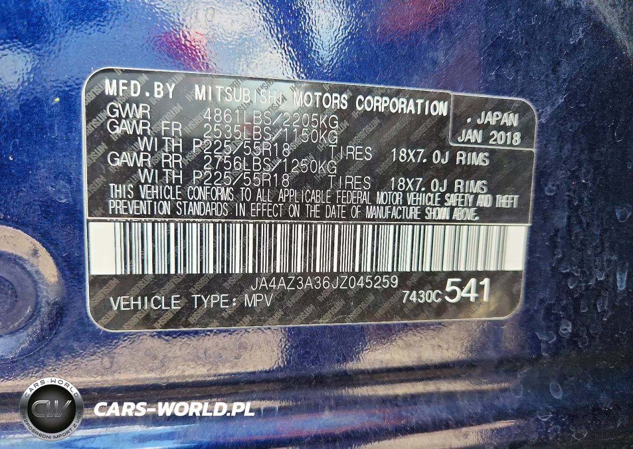 2018 Mitsubishi Outlander Se VIN:JA4AZ3A36JZ045259 - 14