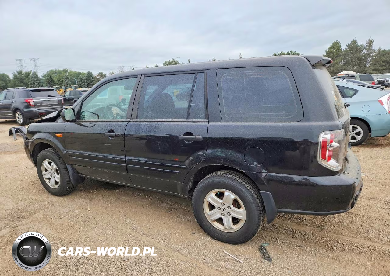 2006 Honda Pilot Lx VIN:5FNYF18176B021281 - 2