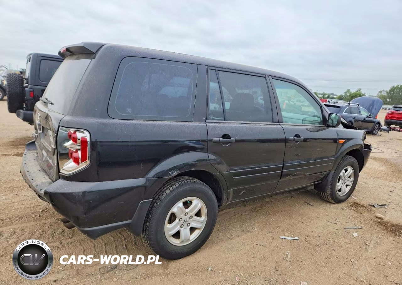 2006 Honda Pilot Lx VIN:5FNYF18176B021281 - 3