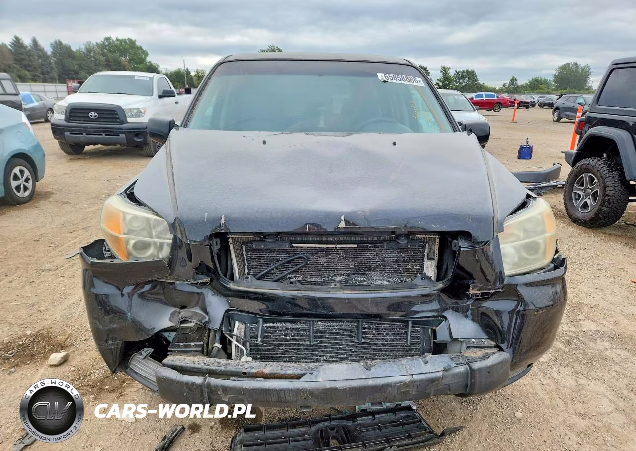 2006 Honda Pilot Lx VIN:5FNYF18176B021281 - 5