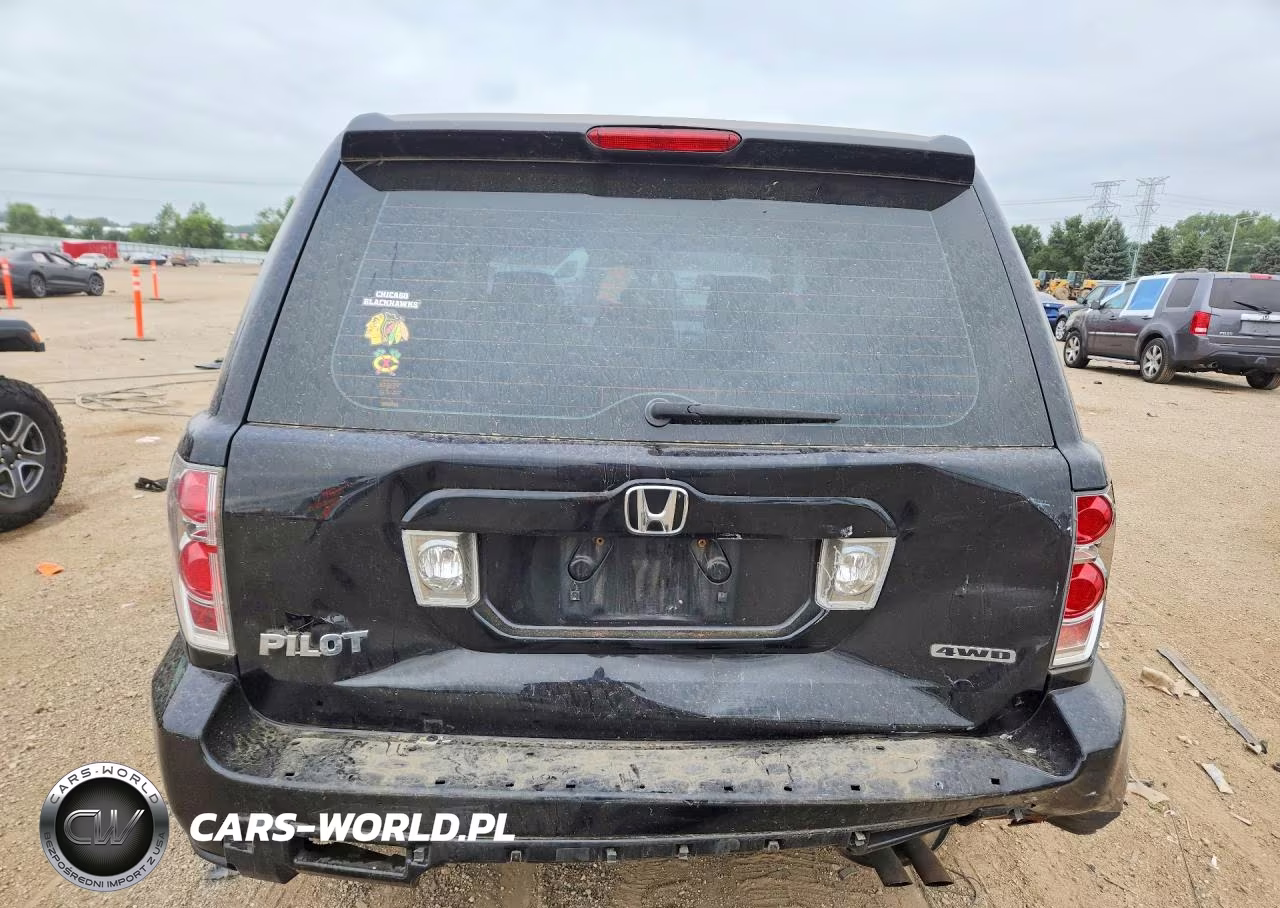 2006 Honda Pilot Lx VIN:5FNYF18176B021281 - 6