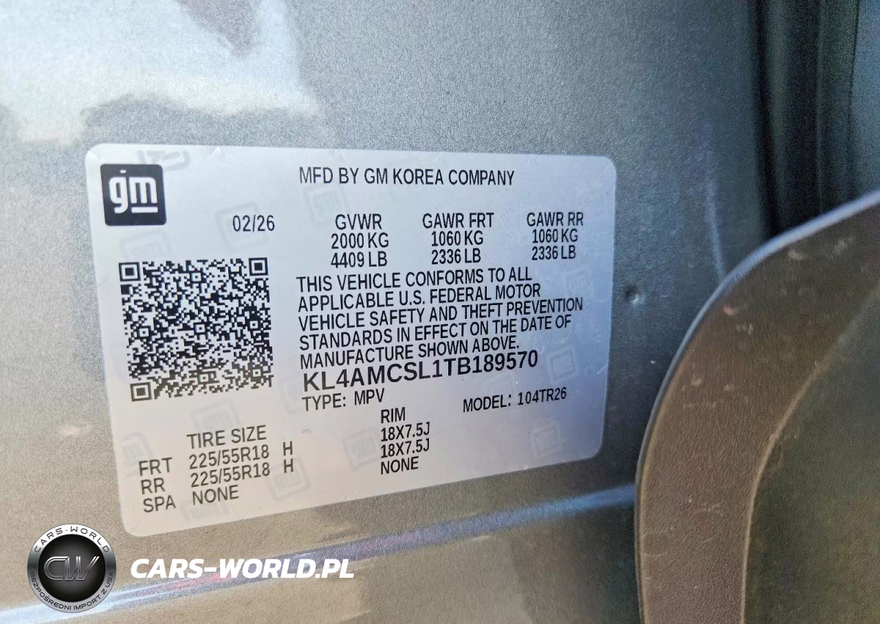 2026 Buick Encore Gx Preferred VIN:KL4AMCSL1TB189570 - 12
