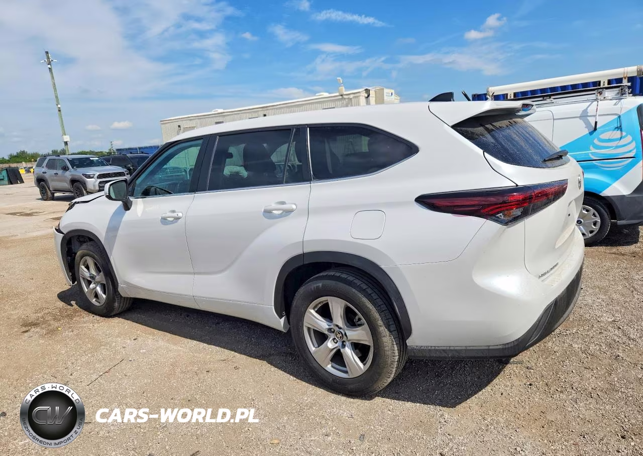 2025 Toyota Highlander Le VIN:5TDKDRAH2SS550709 - 2