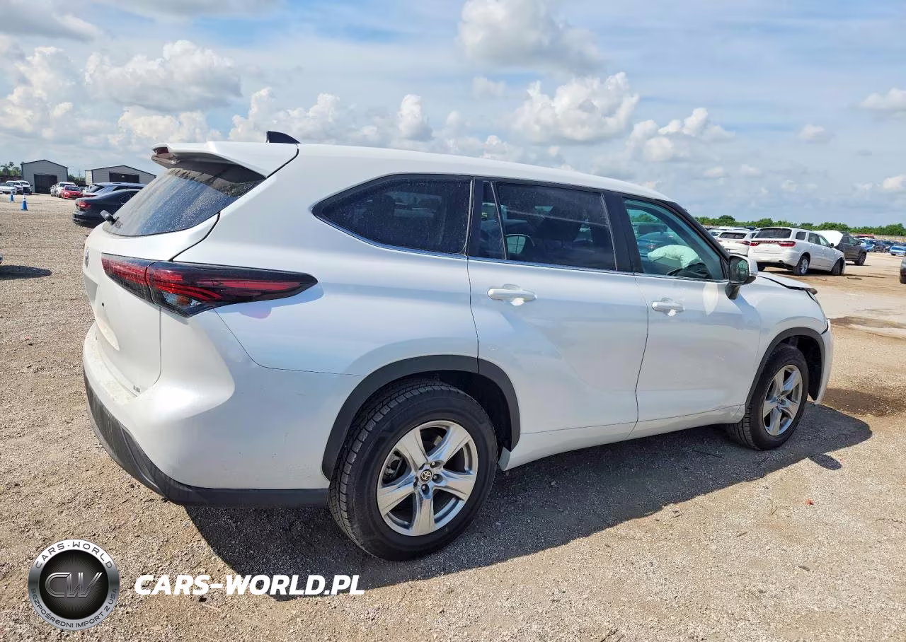 2025 Toyota Highlander Le VIN:5TDKDRAH2SS550709 - 3