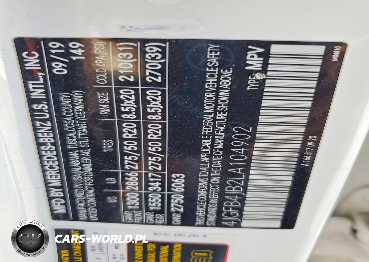 2020 Mercedes-Benz Gle 350 VIN:4JGFB4JB2LA104902 - 12