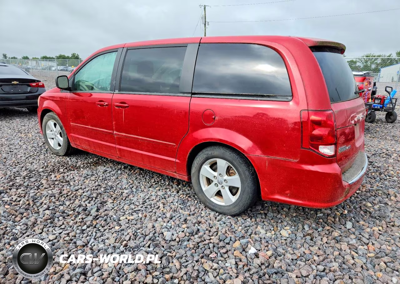 2013 Dodge Grand Caravan Se VIN:2C4RDGBG1DR598920 - 2