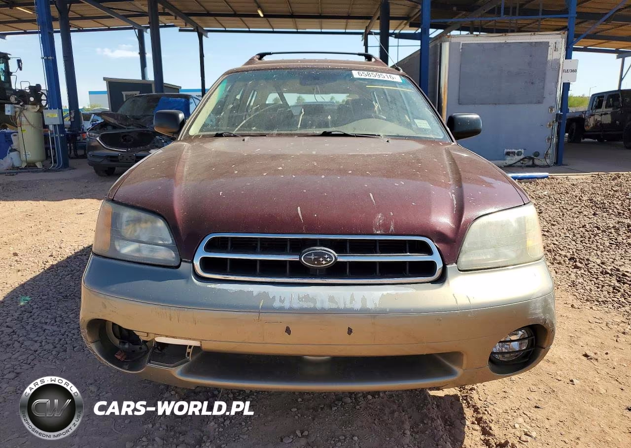 2000 Subaru Legacy Outback Awp VIN:4S3BH6754Y7655688 - 5