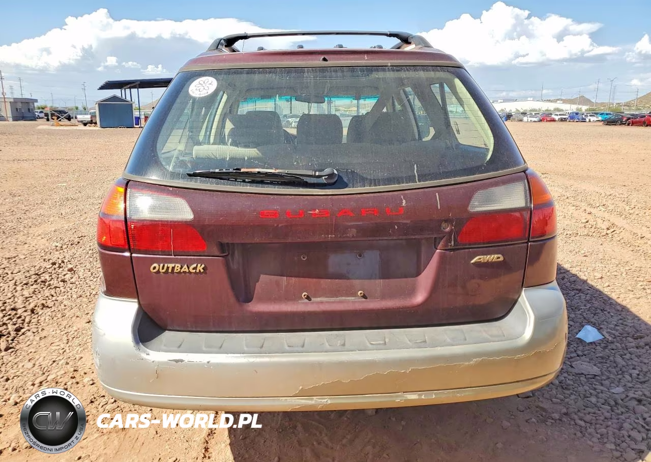 2000 Subaru Legacy Outback Awp VIN:4S3BH6754Y7655688 - 6