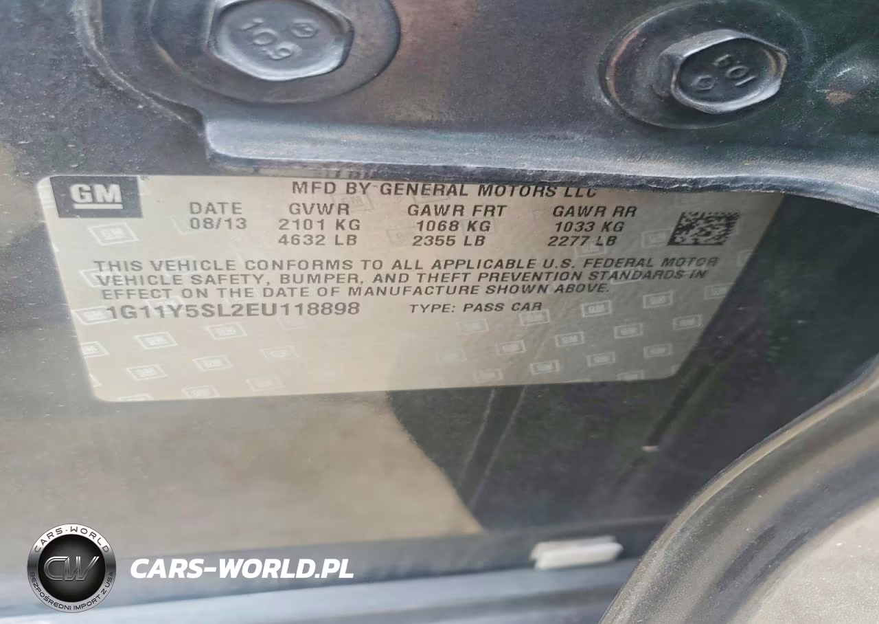 2014 Chevrolet Impala Ls VIN:1G11Y5SL2EU118898 - 12
