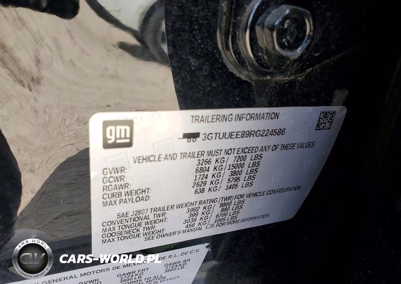 2024 GMC Sierra K1500 At4 VIN:3GTUUEE89RG224586 - 12
