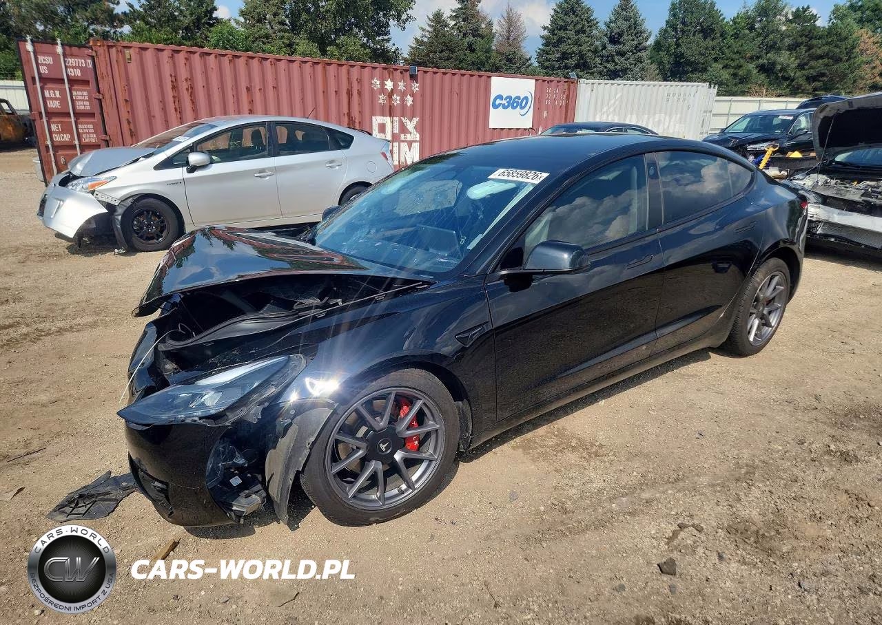 2023 Tesla Model 3 VIN:5YJ3E1EA1PF619711 - 1