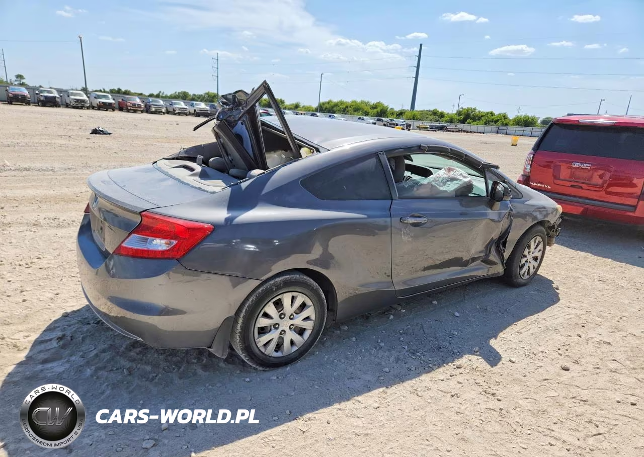 2012 Honda Civic Lx VIN:2HGFG3B53CH527354 - 3