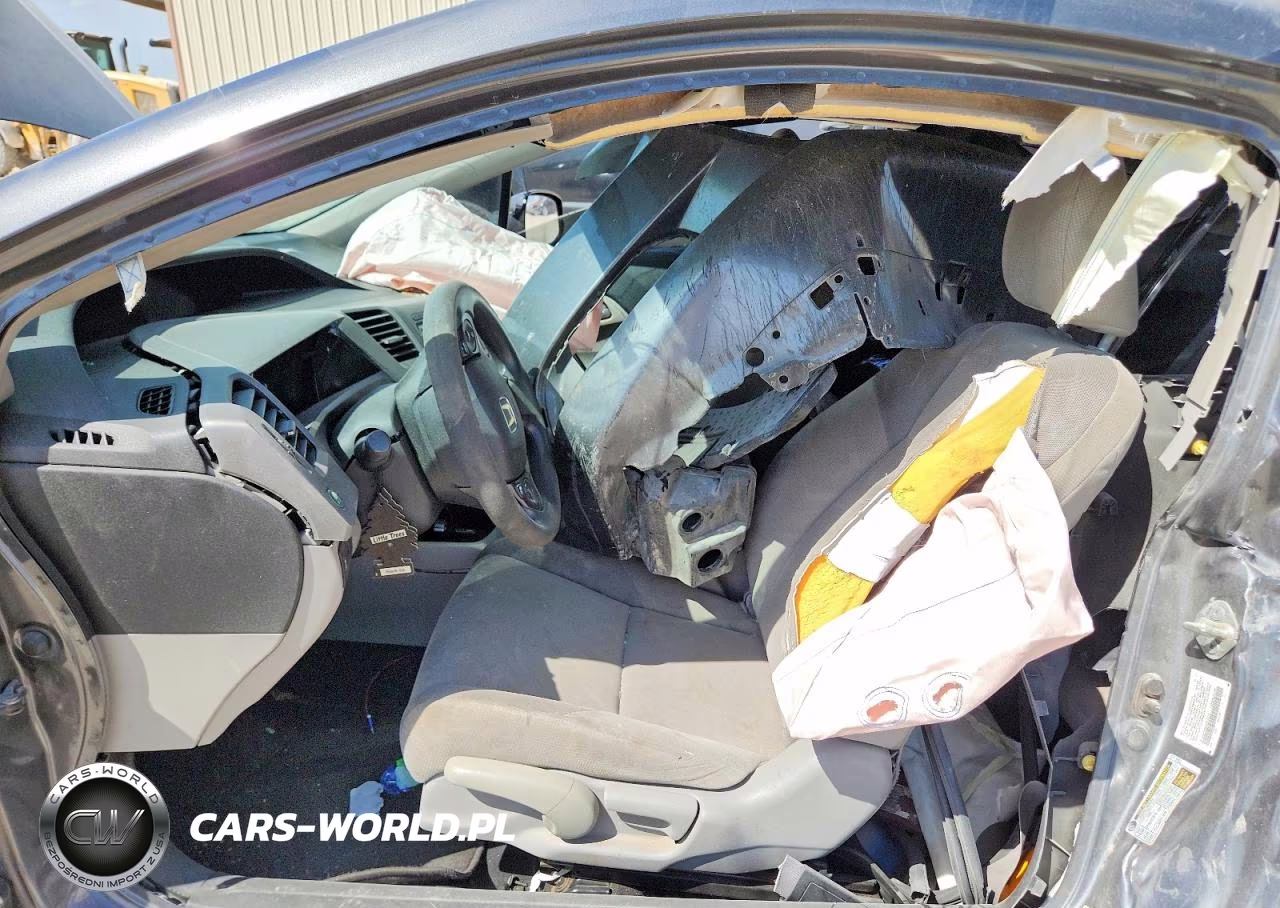 2012 Honda Civic Lx VIN:2HGFG3B53CH527354 - 7