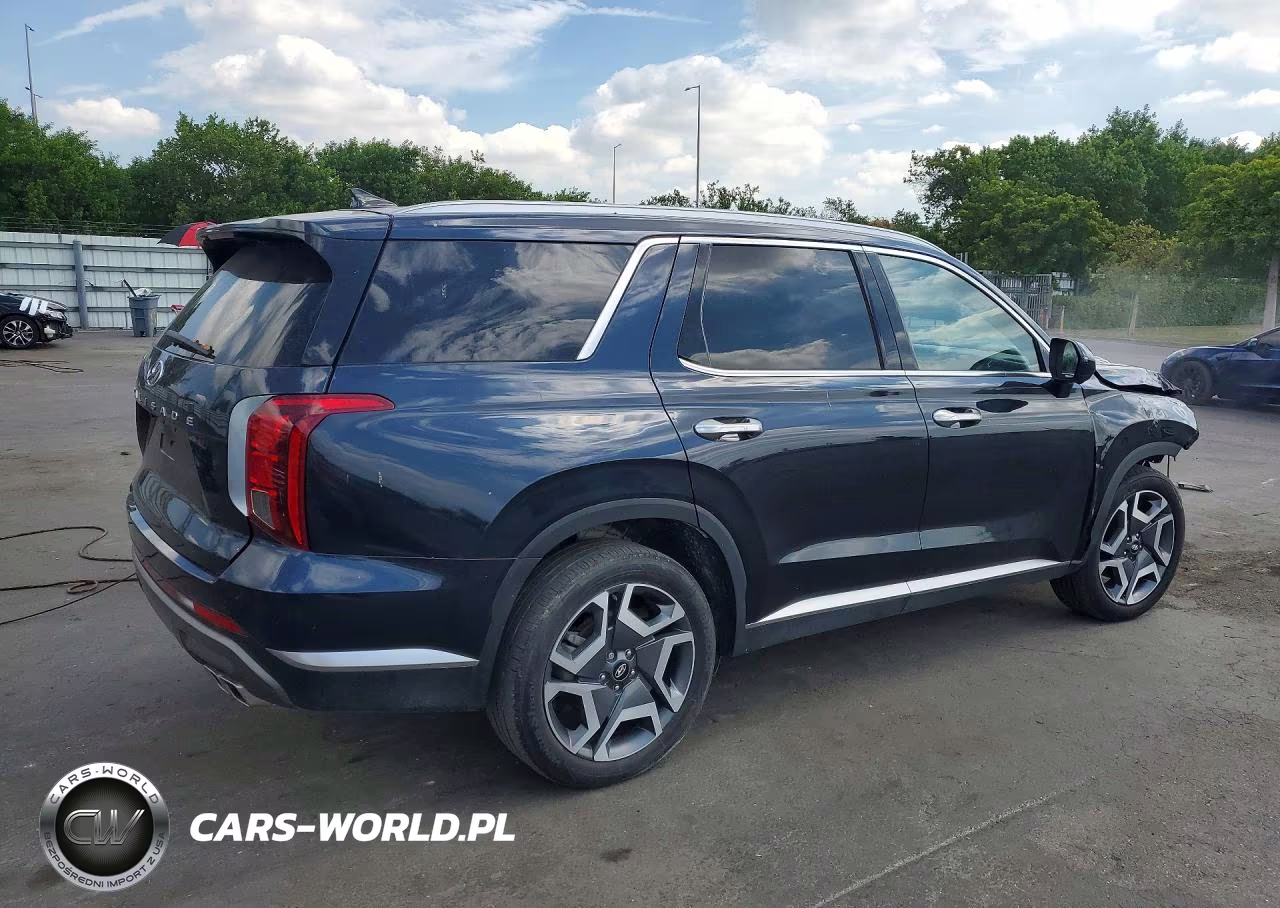 2024 Hyundai Palisade Sel Premium VIN:KM8R44GE6RU777532 - 3