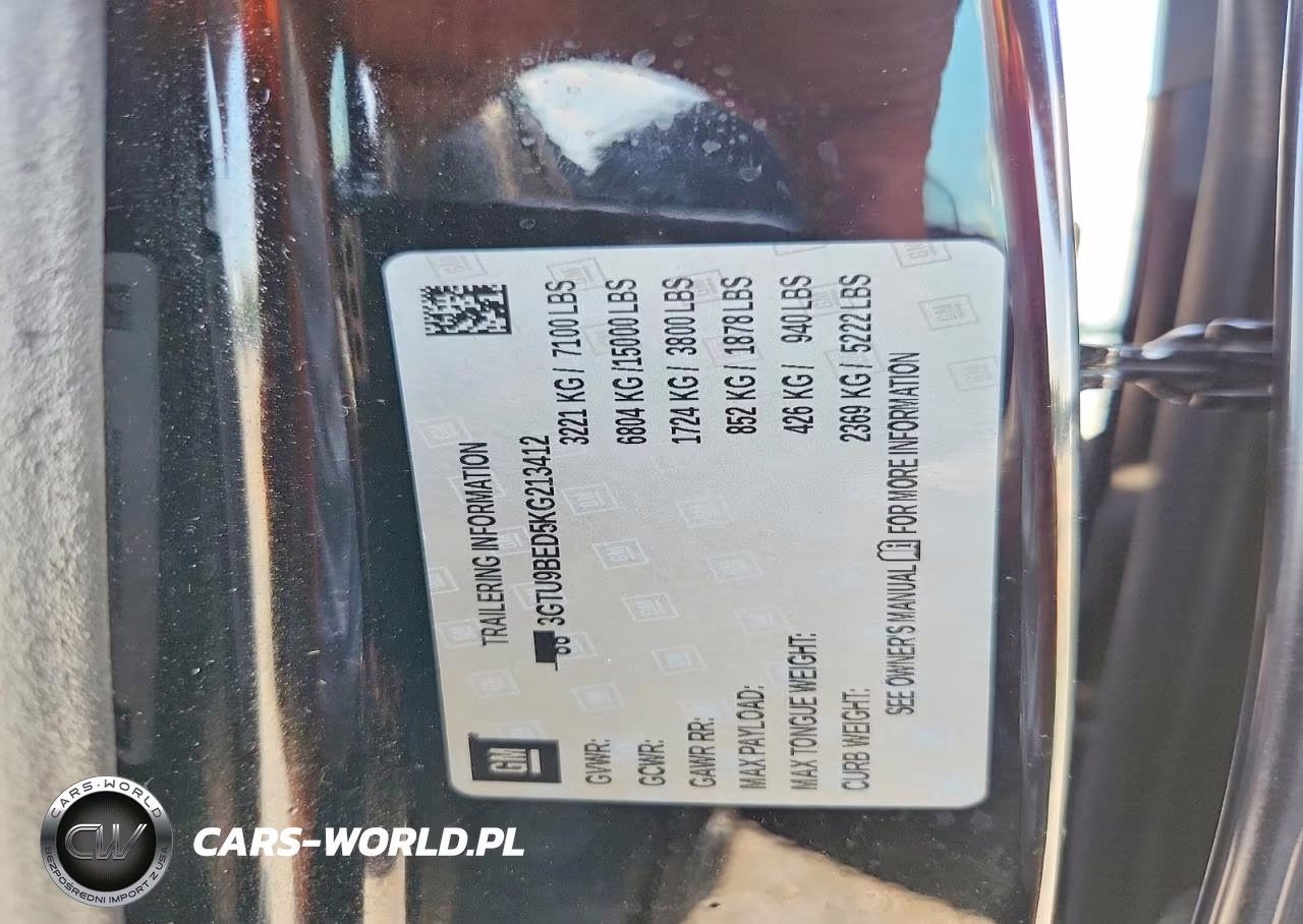 2019 GMC Sierra 1500 Sle VIN:3GTU9BED5KG213412 - 12