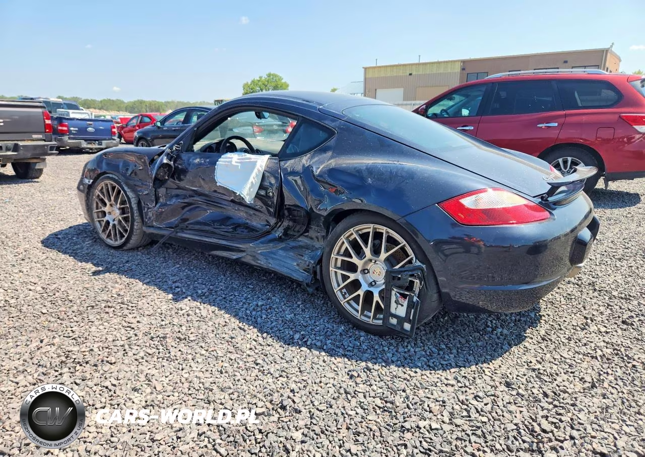 2007 Porsche Cayman VIN:WP0AA29897U761358 - 2