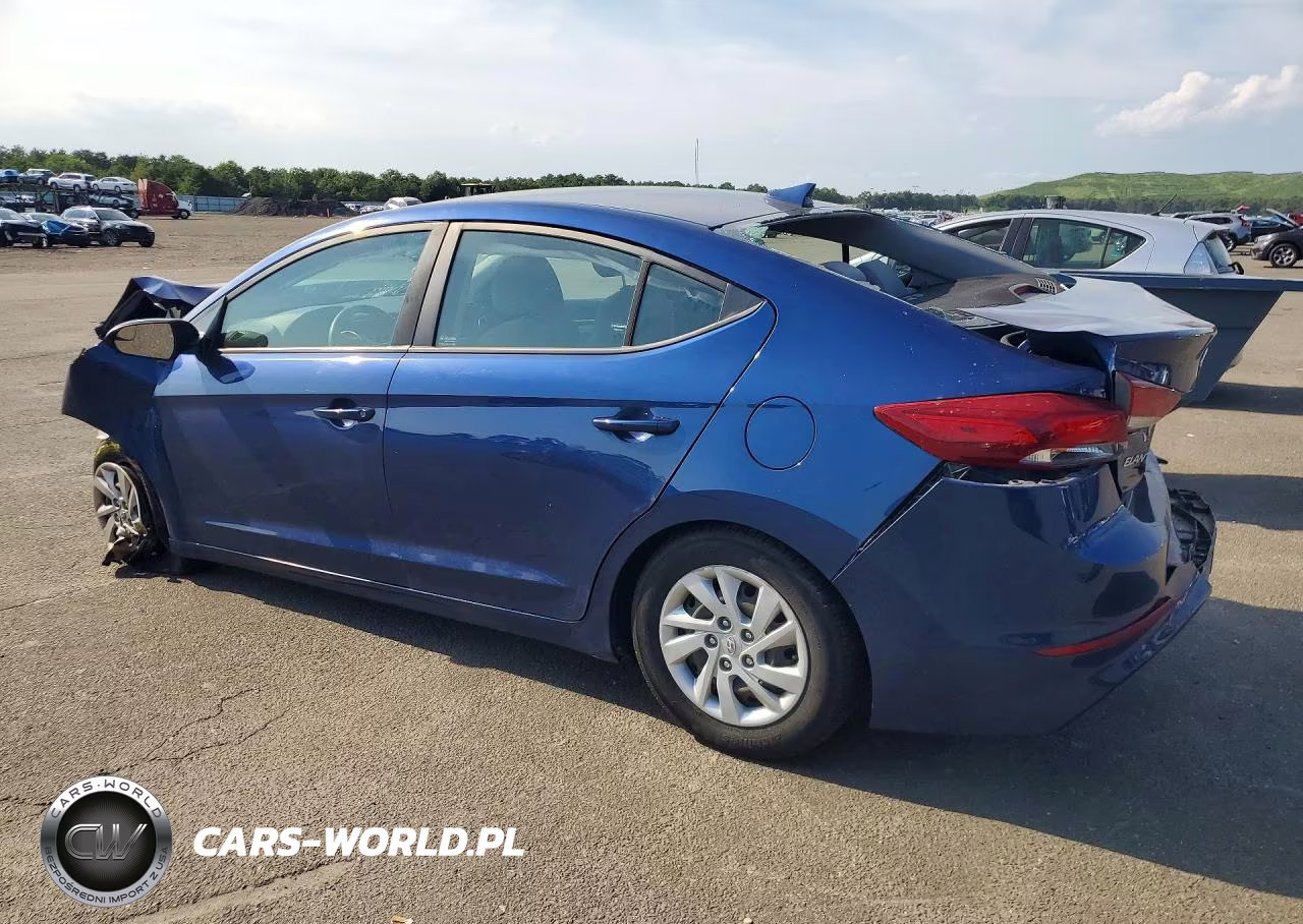 2018 Hyundai Elantra Se VIN:5NPD74LF4JH390240 - 2