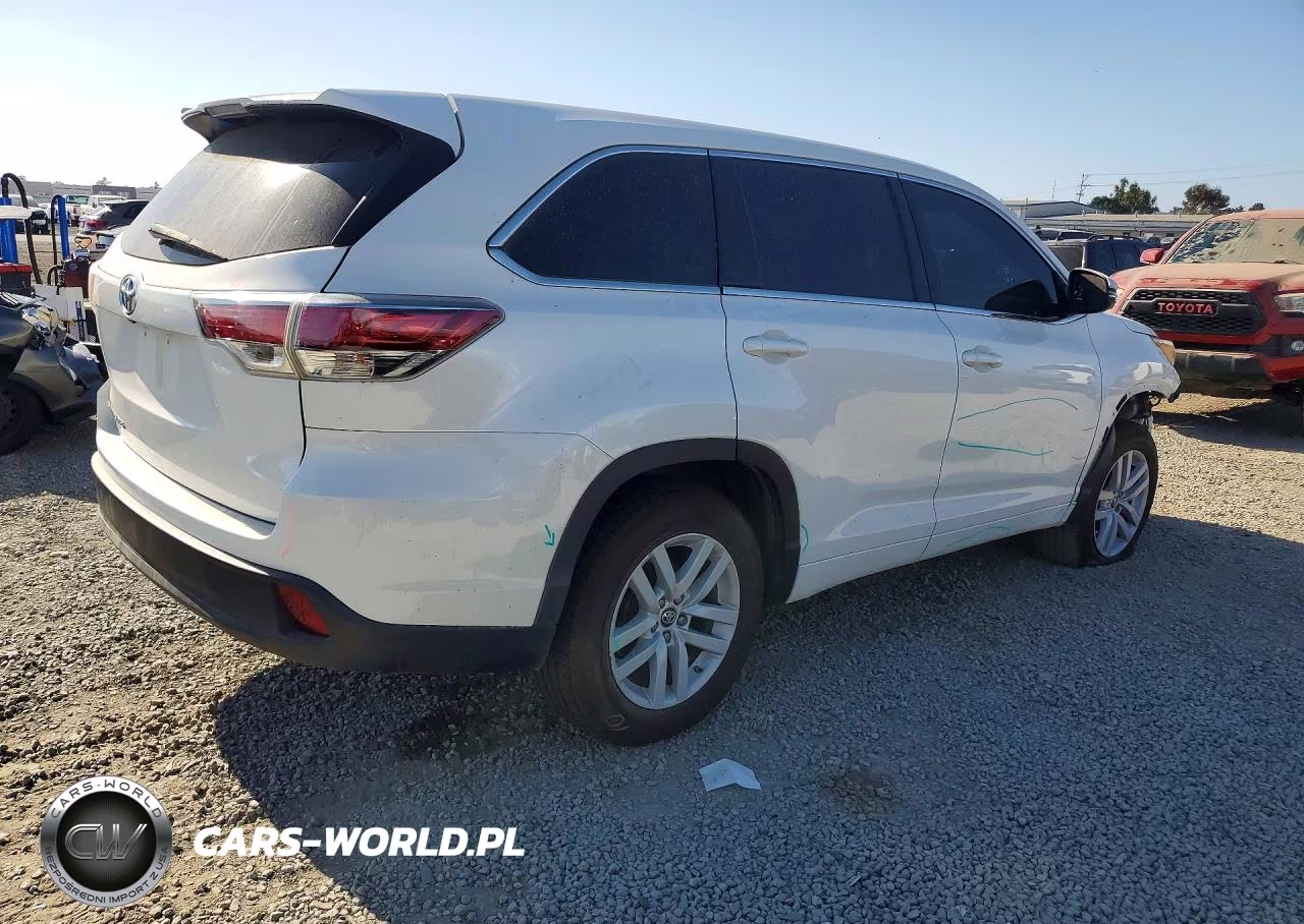 2016 Toyota Highlander Le VIN:5TDZARFH9GS019434 - 3